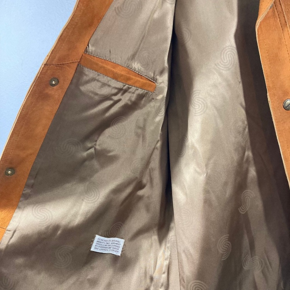 Vintage Suede Shirt, Jacket, Silton California - Picture 8 of 9